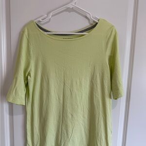 Nautica Green Relaxed Fit Short Sleeve Tee